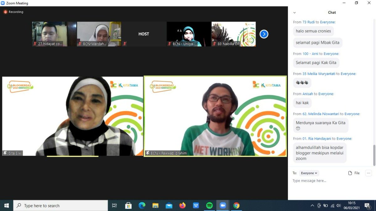 HidayatHHP's tweet photo. Blogger and content day 2021 ❤❤❤❤ #bloggerday2021 #bloggerdaybloggercrony #keluargajempolan #bccjempolan6th #virtualcommunitygathering #bccsquad #bloggerpreneur https://t.co/rmWykpZkTY