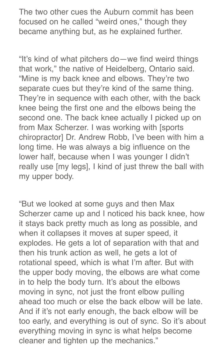 Brock Baseball alum <a href="/DrARobb/">Andrew Robb</a> featured in <a href="/BaseballAmerica/">Baseball America</a> story on 2021 #MLBDraft prospect Calvin Ziegler. Story by <a href="/baseballexis/">Alexis Brudnicki</a>.

baseballamerica.com/stories/calvin…
(subscription needed)

#WeAreBadgers