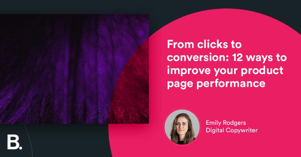 "A poorly optimised product page could be the reason your customers aren’t taking that leap into the purchase stage."

From clicks to conversion: 12 ways to improve your product page performance builtvisible.com/from-clicks-to… /by <a href="/emily_e_rodgers/">emily_e_rodgers</a> for <a href="/Builtvisible/">Builtvisible</a> #measure