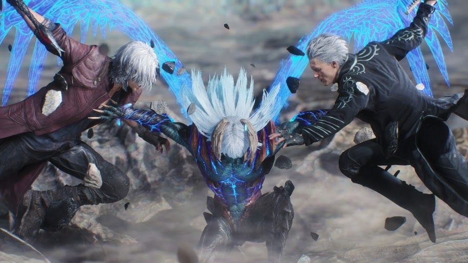 KiryuAttorney's tweet photo. The godlike cinematography of Devil May Cry 5 can't be praised enough https://t.co/ZhDLqtPkh4