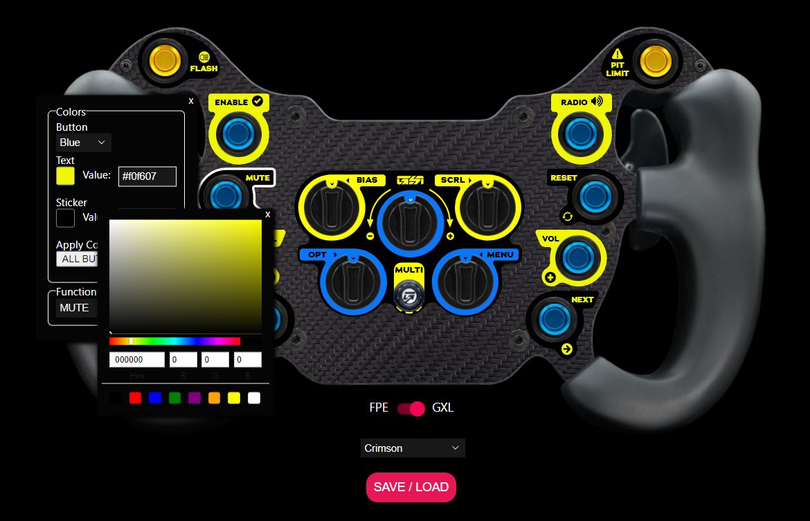 gomezsimracing's tweet photo. Today GSI launches the WCT “Wheel Configuration Tool”. An amazing online customization tool for all GSI models. Create, share and fine tune your very own GSI masterpiece! Available to everyone on the GSI website! #nextlevel #innovate https://t.co/iOWpFXWAgp https://t.co/7BAIzNaIbW