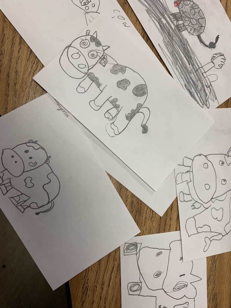 VictoriaJ42670's tweet photo. My students are little artists! Our Multisensory activity using the diphthong  “ow” was so fun! They loved mooooooing when they heard the sound! #thirdgraderocks #phonicsfirst #semmesational https://t.co/mRGMhzmKYg