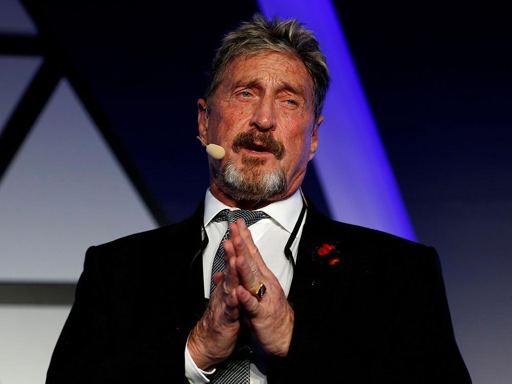 Antivirus software pioneer John McAfee indicted for cryptocurrency fraud