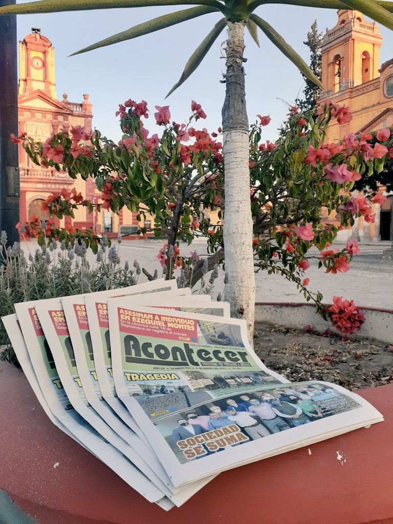 🗞 Circula la edición 693 de <a href="/acontecer_/">ACONTECER</a>; a la venta en puestos de periódicos y comercios.