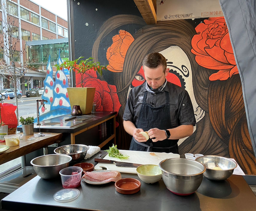 What's Adam cooking now? We ask ourselves this daily. Tune into our show, Eat Like a Chef Sundays at 6PM to find out! Remember: all the recipes you see on our show are available on our website to purchase as a meal kit! All the ingredients you need are included in exact portions.