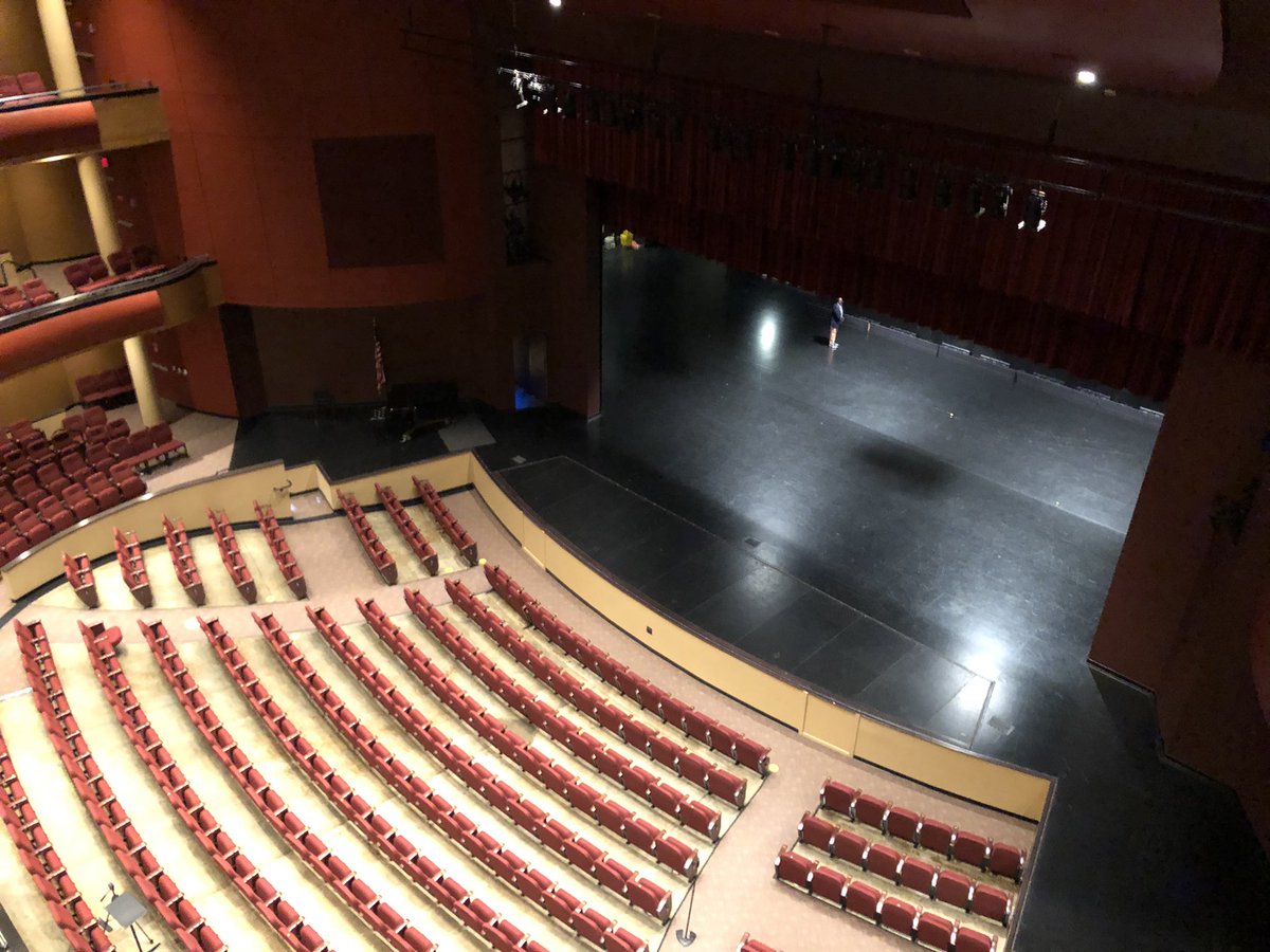 FireVincennes's tweet photo. Yesterday in Building Construction for the Fire Service, we toured the Red Skelton Performing Arts Center.  Thanks to the staff for their hospitality, and for showing us parts of the building few ever see. https://t.co/YM97Zo0lrG