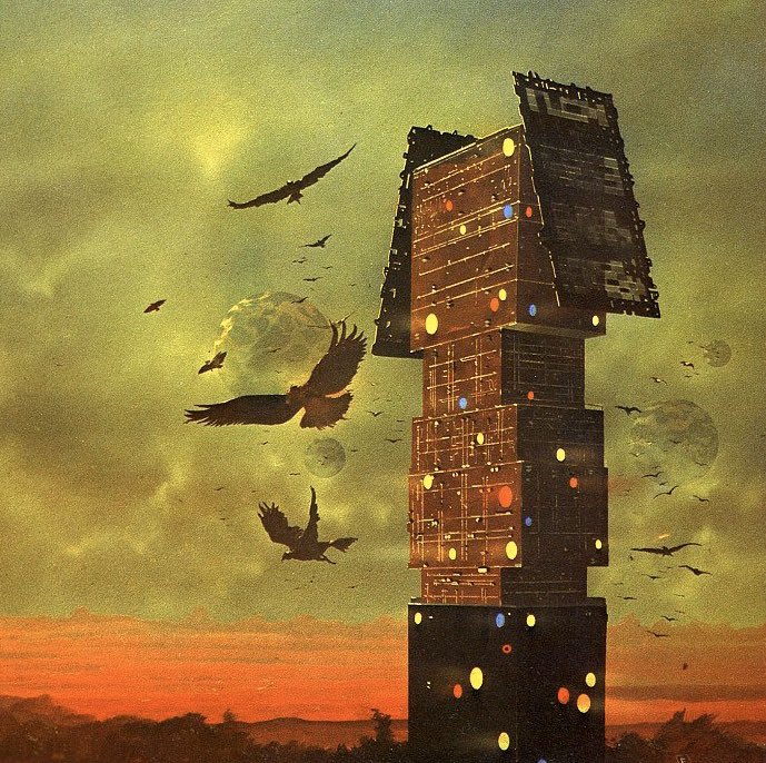 Illustrations by Chris Foss.