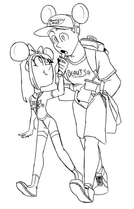 corey takes shannon to her first trip to disney land 