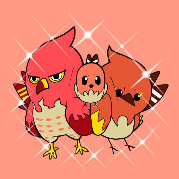 ヤヤコマのコミュニティデイ楽しもう 真鍋 陽のイラスト