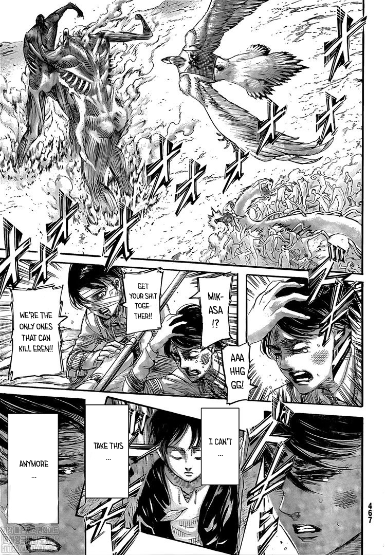 Mikasa membunuh eren