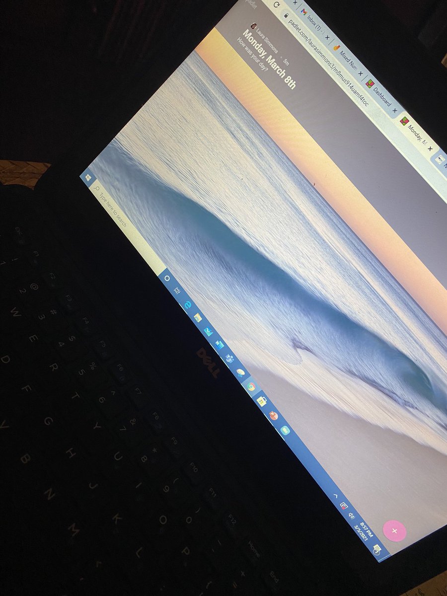 Preparing my first #padlet for Monday! Thanks to #ncties20 for pushing me out of my comfort zone and encouraging me to reach students in a way that’s more meaningful! Students will share a #brightspot and something they would like to change about their day! #shinethelight #sel