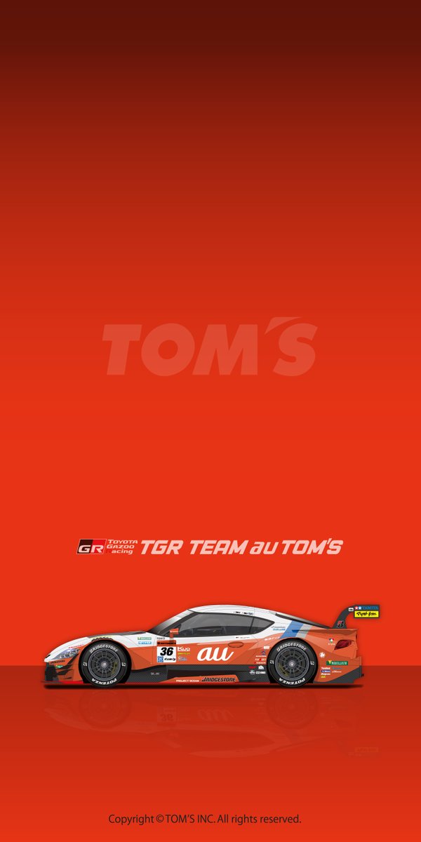 Tom S Racing Super Gt Gt500class 36 Tgr Team Au Tom S Au Tom S Gr Supra Wallpaper Smartphone Calendar Tomsracing Supergt Supra 36の日 壁紙 待受 T Co 9jmei7zfev