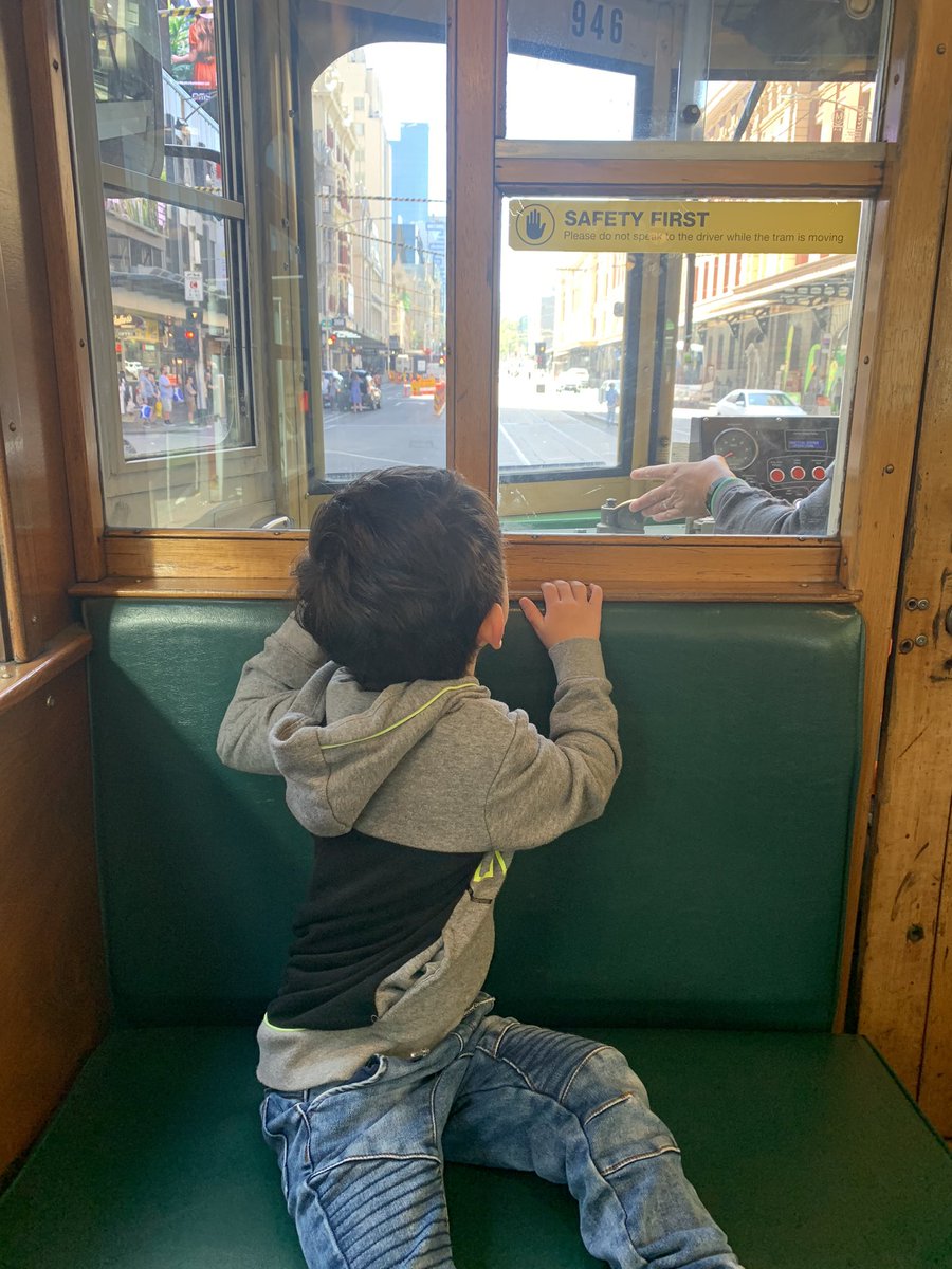 No love greater than that of this 3 year old and a W class #Melbourne