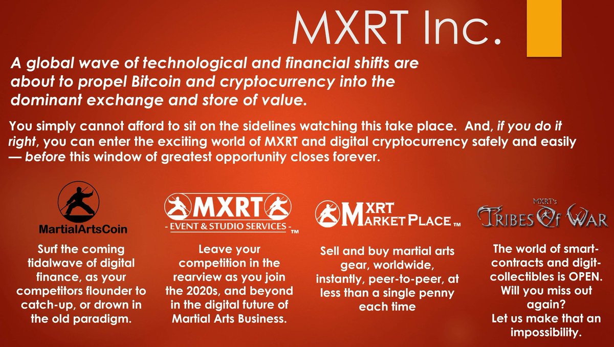 MartialHeroes (@martialartscoin) on Twitter photo MXRT.IO
#digital #blockchain #crypto #Bitcoin
#MMA #mmafighter
#Martialartsbusiness <a href="/LuxPayband/">LUX Payband</a> <a href="/danawhite/">danawhite</a>
<a href="/centuryma/">Century Martial Arts</a> <a href="/centuryeurope/">Century Martial Arts Europe</a> <a href="/BattleofAtlanta/">Battle of Atlanta World Karate Championships</a> @Diamondnationals
<a href="/ufc/">UFC</a> MXRT.IO
#digital #blockchain #crypto #Bitcoin
#MMA #mmafighter
#Martialartsbusiness <a href="/LuxPayband/">LUX Payband</a> <a href="/danawhite/">danawhite</a>
<a href="/centuryma/">Century Martial Arts</a> <a href="/centuryeurope/">Century Martial Arts Europe</a> <a href="/BattleofAtlanta/">Battle of Atlanta World Karate Championships</a> @Diamondnationals
<a href="/ufc/">UFC</a>