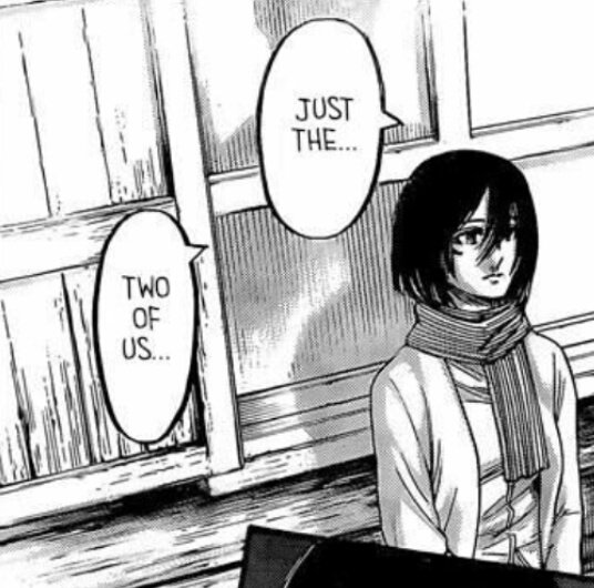 a very famous parallel: against all the chaos, hange wanted to escape with levi. eren ran away with mikasa to live peacefully before he dies. hange and eren desired to leave everything, and live together with the ones they love, levi and mikasa