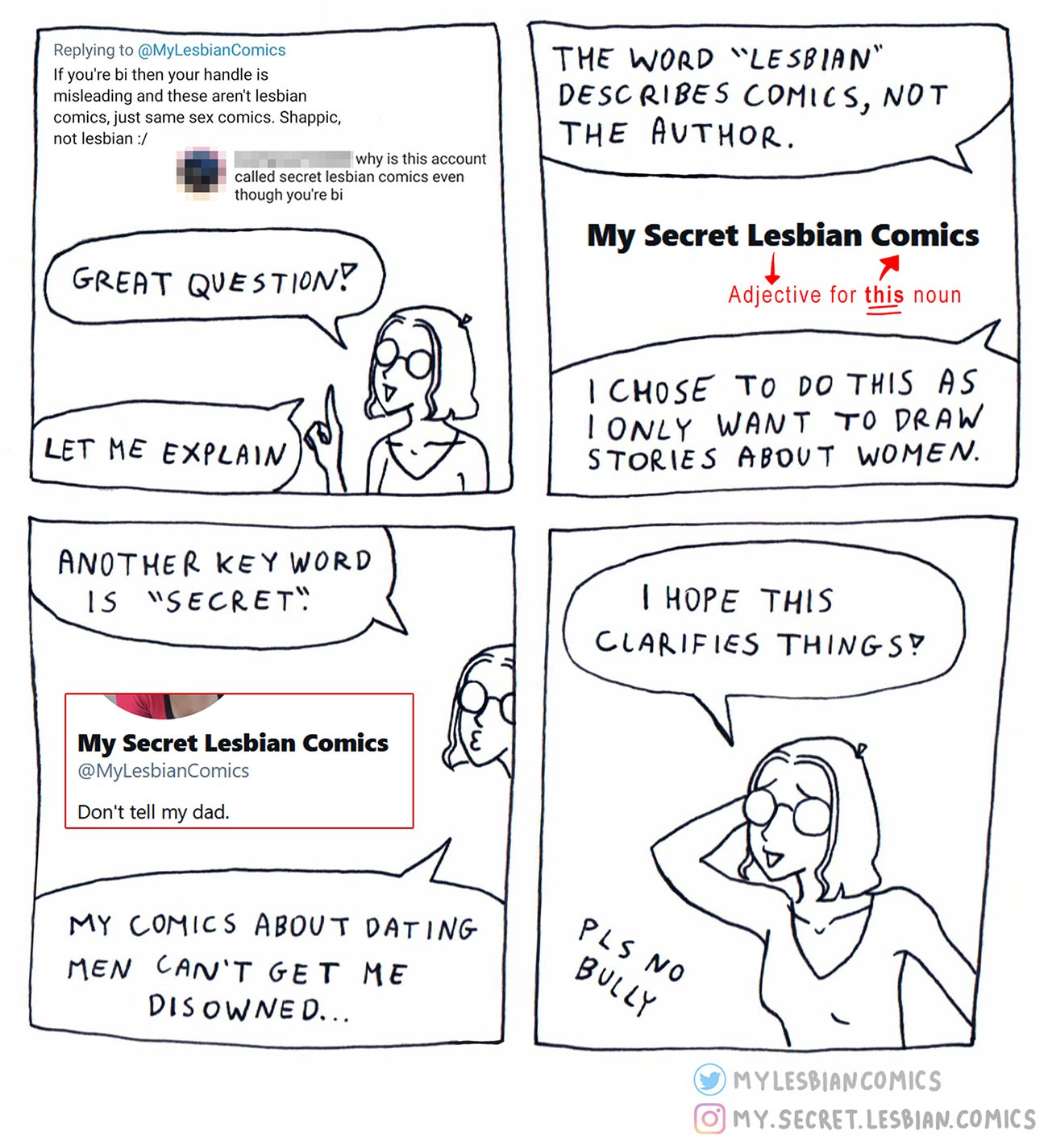 My Secret Lesbian Comics on X: 