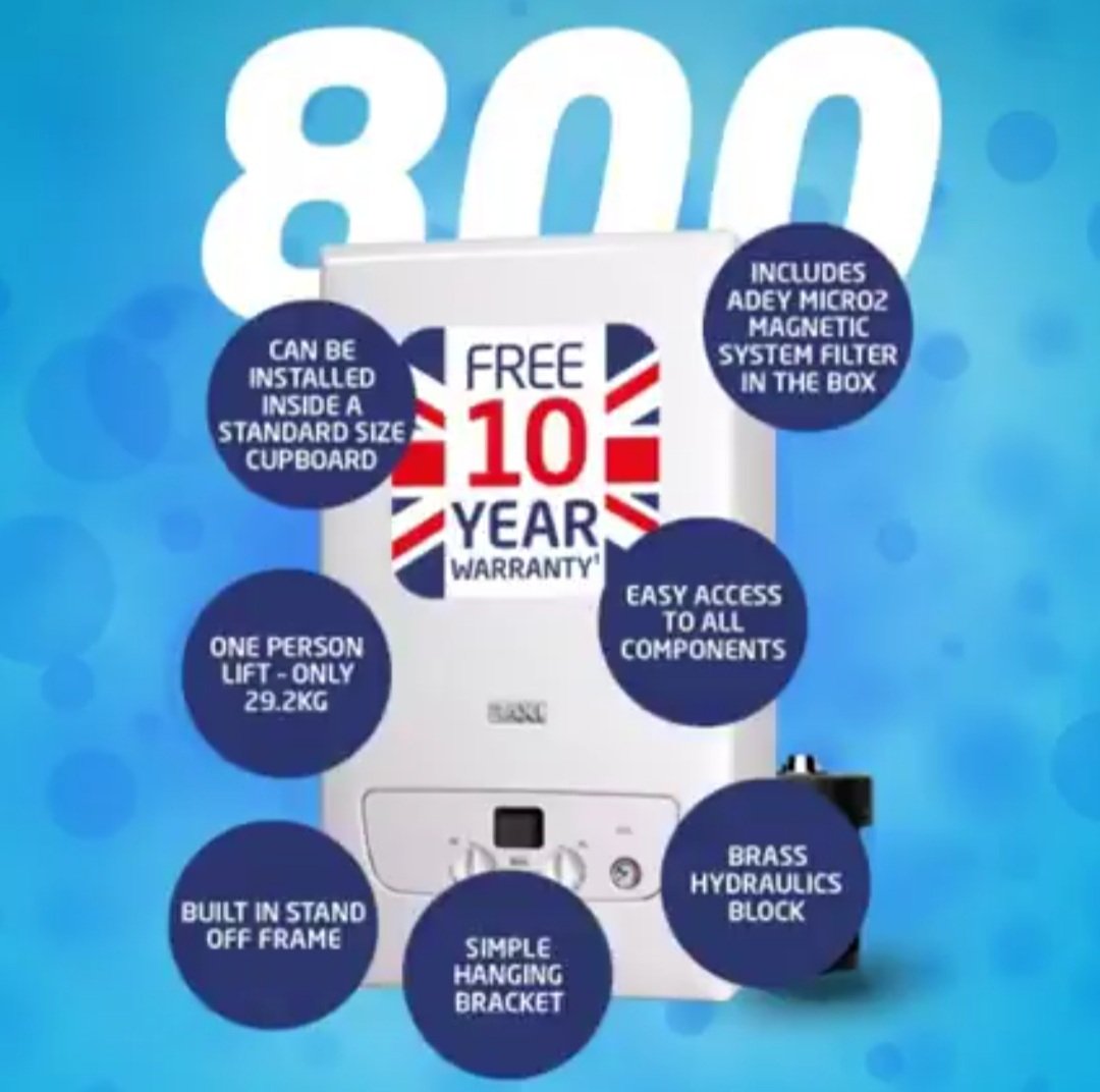 Baxi 800 range...enough said