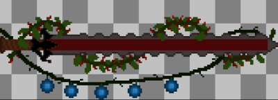 FireAntsStudios's tweet photo. oh Christmas sword, oh Christmas sword how steadfast is your... hilt?😅
this is one of my favourite submissions in our #artcontest 
there's still a lot of time to compete so join the tourney at:
https://t.co/X9pP7KqivE
#indiedev #IndieGameDev #pixelart #metroidvania #Repost #art https://t.co/zyH5Epaeyp