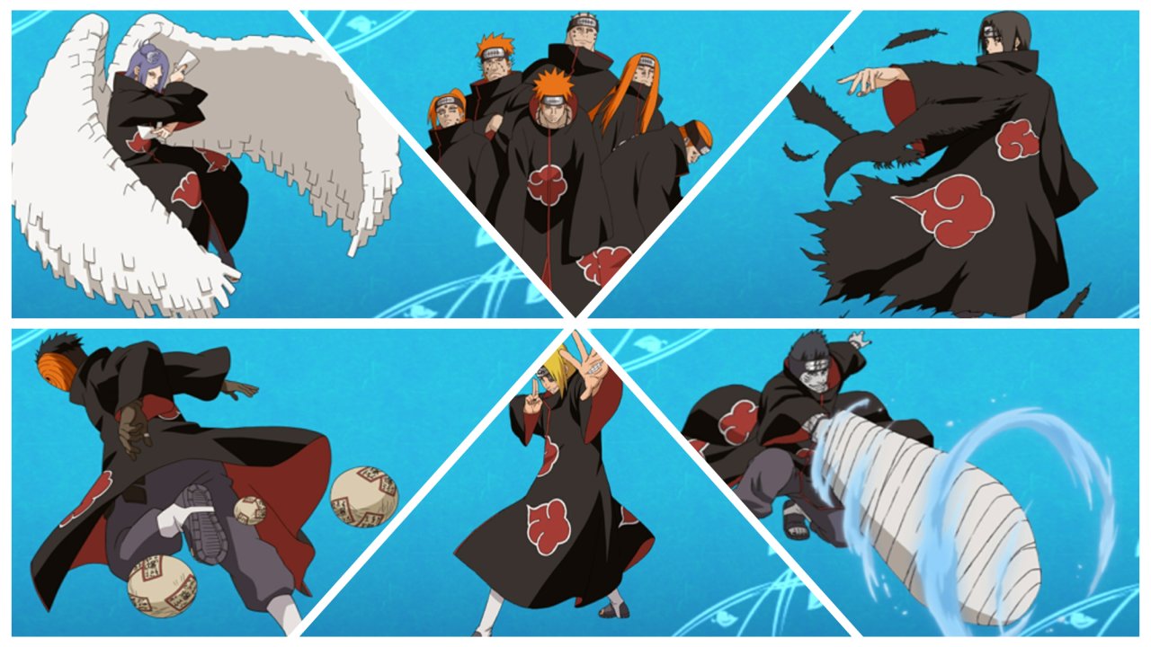 NARUTO 暁シリーズ デイダラ トビ 小南 飛段 使い切ら