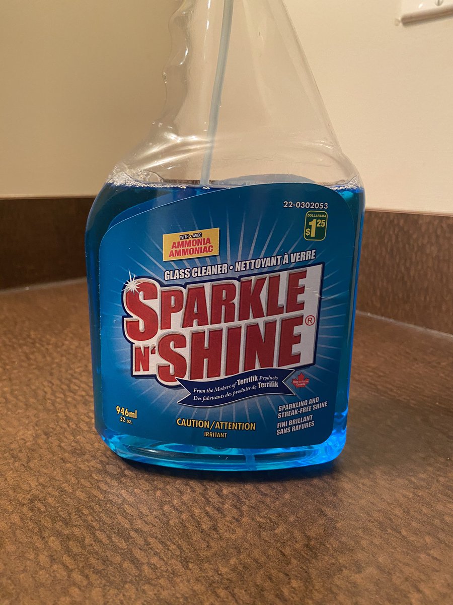 MattDrinksGin's tweet image. It doesn’t get talked about enough that Econoline Crush have their own brand of Glass Cleaner