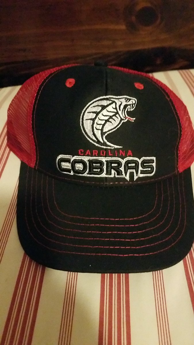 CollectCaps's tweet image. Got this today Carolina Cobras. #carolinacobras @CarCobras