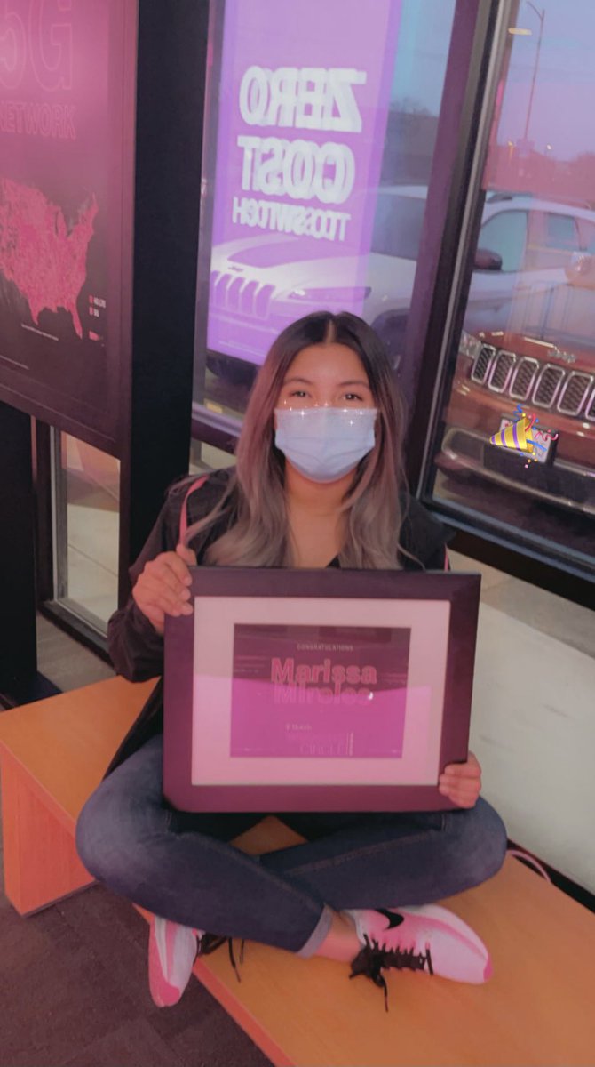 #WinnersCircle2020 !! Beyond excited for this awesome achievement!! I’m so grateful for the opportunities <a href="/TMobile/">T-Mobile</a> has given me! Shoutout to <a href="/BIGmagentAL/">Alan Prothero</a> for the beautiful frame &amp; amazing magenta care package! 🤗 #proudME #WinnersCircle