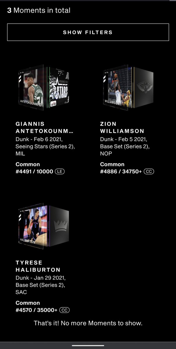 SeanCSilva's tweet image. Let's goooo! Got my first @nba_topshot  moments pack! @TheFirstMint