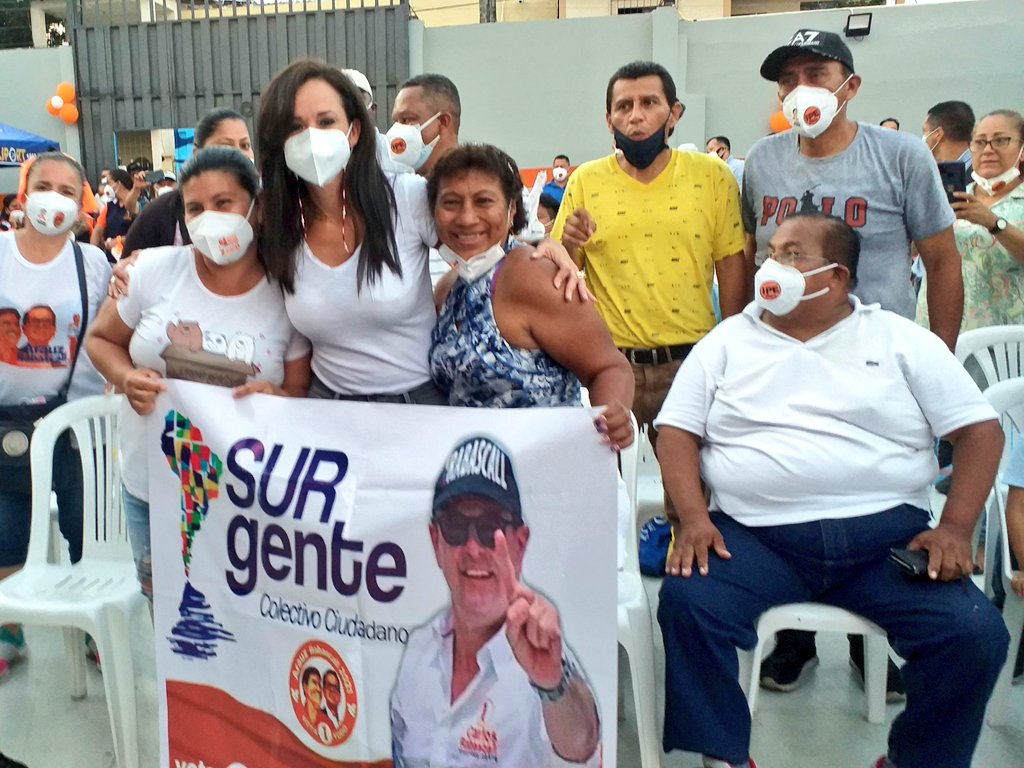 parischiquitoo's tweet image. La #SegundaVuelta es nuestra @SurGenteGuayas en #Mapasingue Oeste #ArauzPresidente @rabascallcarlos VicePresidente #PatriaParaSiempre @sur_gente @marcelaguinaga @PepeGalvezEC