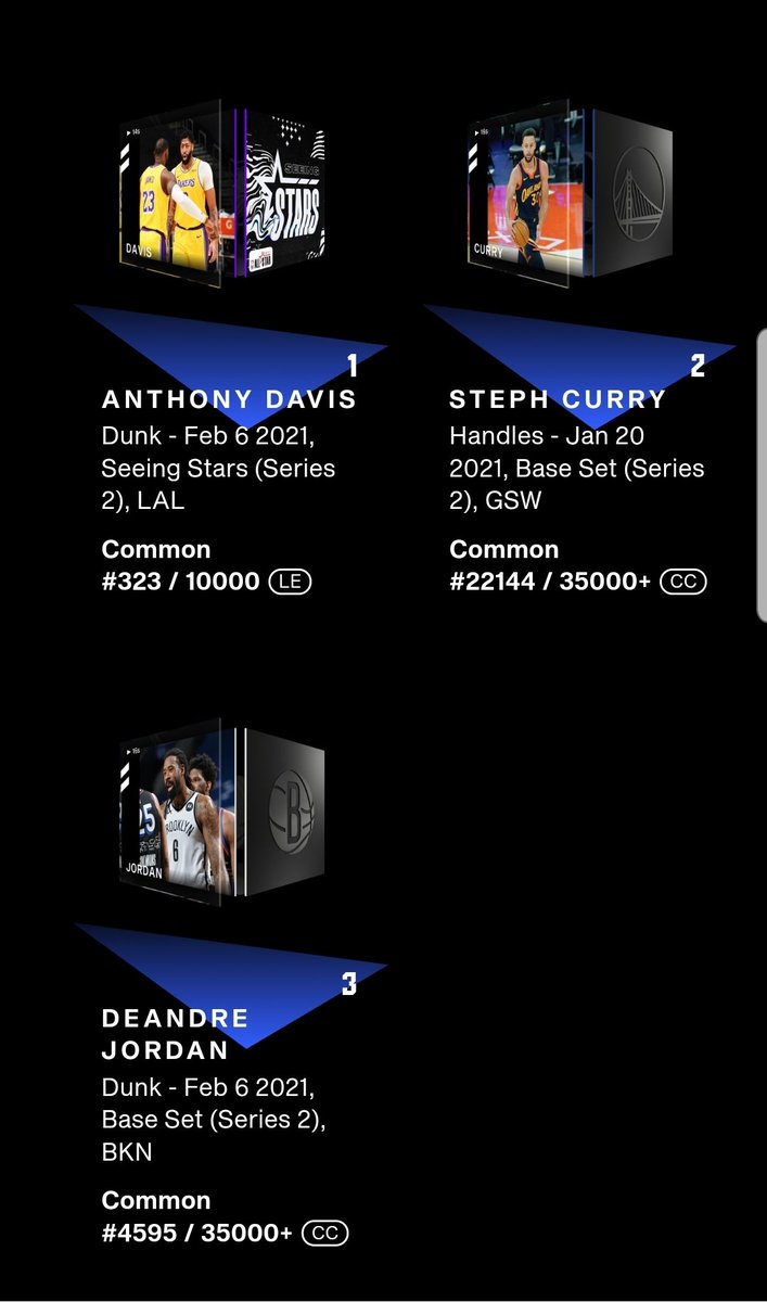 tha_cronic's tweet photo. Great Pack! @nba_topshot https://t.co/o3vtOQifCs
