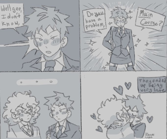 Enemies to lovers speedrun

#Komahina 
