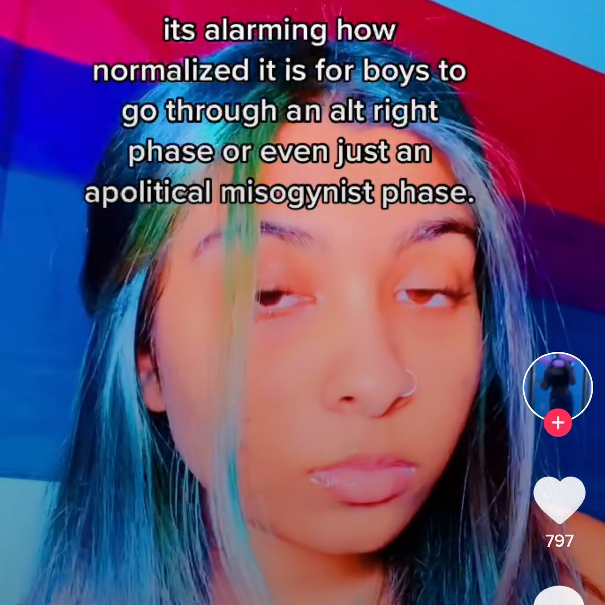 It's alarming how normalized it is for boys to go through an alt right phase or even just an apolitical misogynist phase