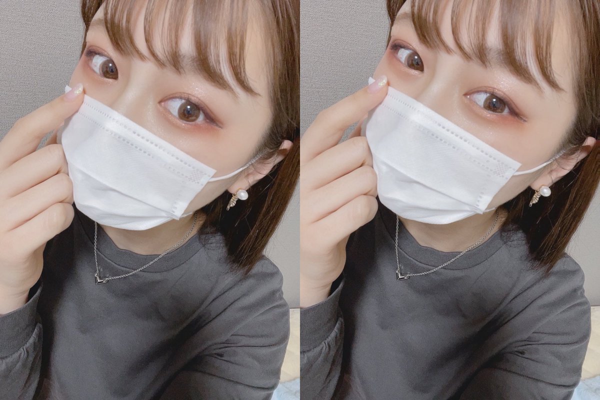 🔸今週もお疲れ様🔸
結構前だけど、髪色を少し明るくしたのでカラコンも変えてみたよ〜　
小さな変化も大事と思って研究してる！
もっともっと可愛くなるからね https://t.co/zE8QFjE1EJ