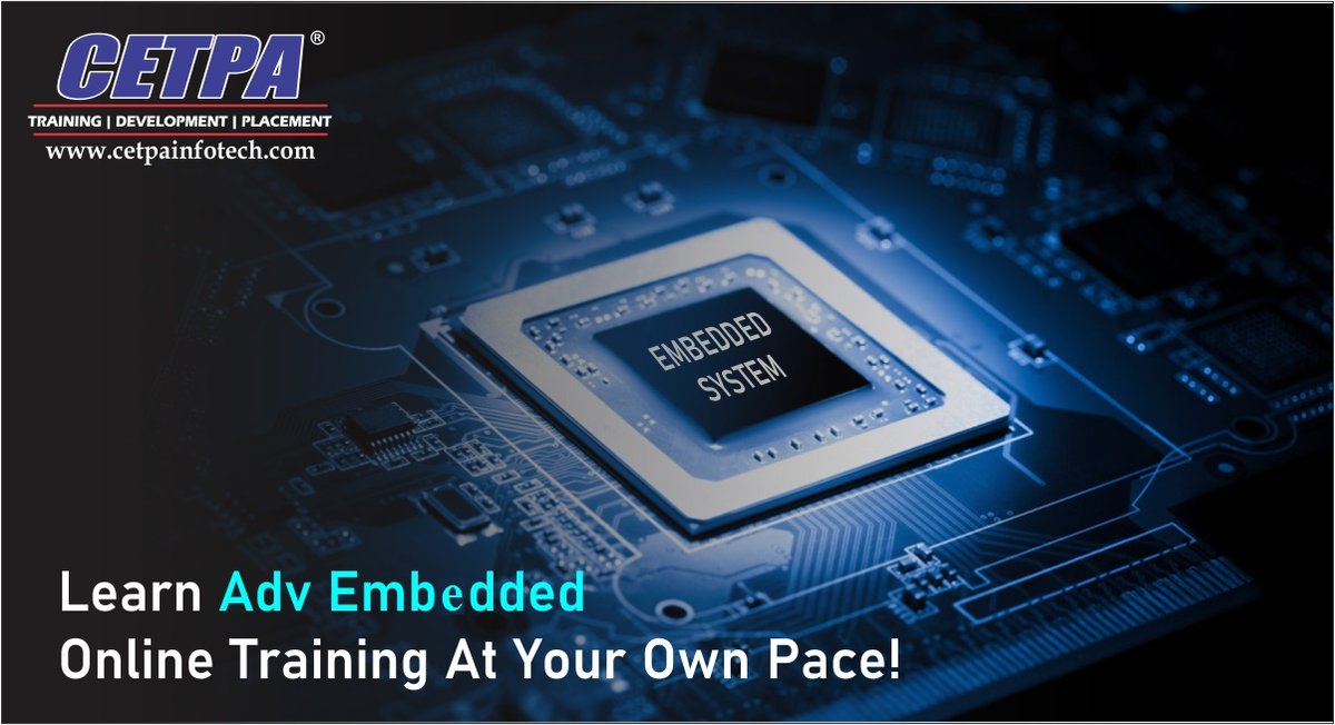 cetpainfo's tweet image. 💻 Learn Adv Embedded Online Training at your own pace! Flexible Timings. 
 👉 Read Here: bit.ly/3rm2VVp
📱 921217260
📧query@cetpainfotech.com
#Embeddedsystem #Embeddeddesign #EmbeddedOnlineTraining #EmbeddedOnlineCourse #Embeddedtraining  #Embeddedcourse #CETPA