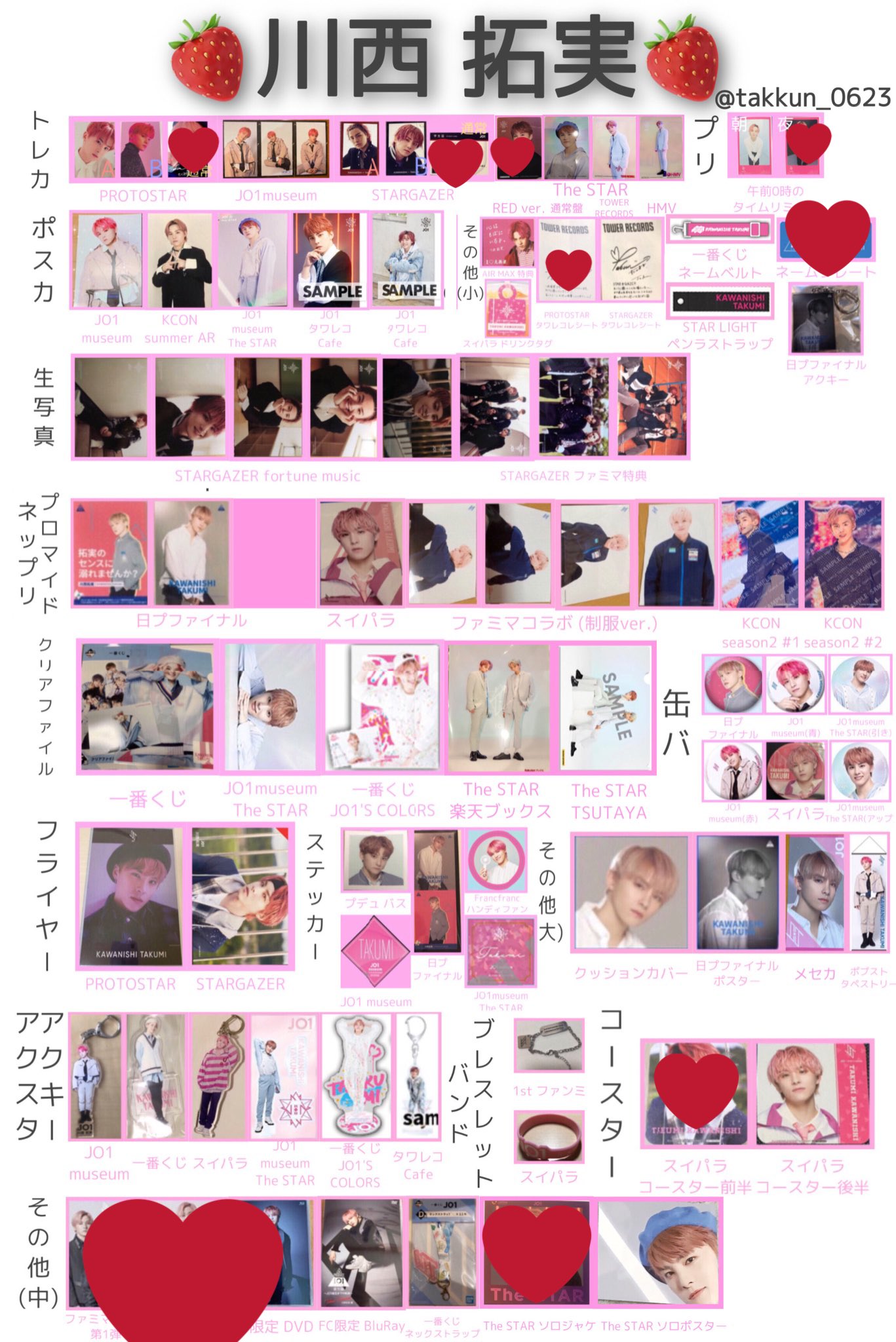 川西拓実 グッズ JO1 川西拓実 グッズ まとめ売り