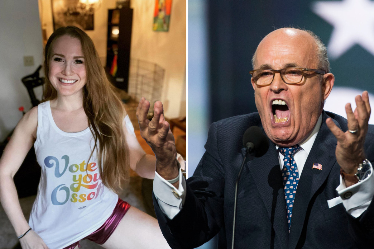 Rudy Giuliani's daughter Caroline graphically details why she loves threesomes