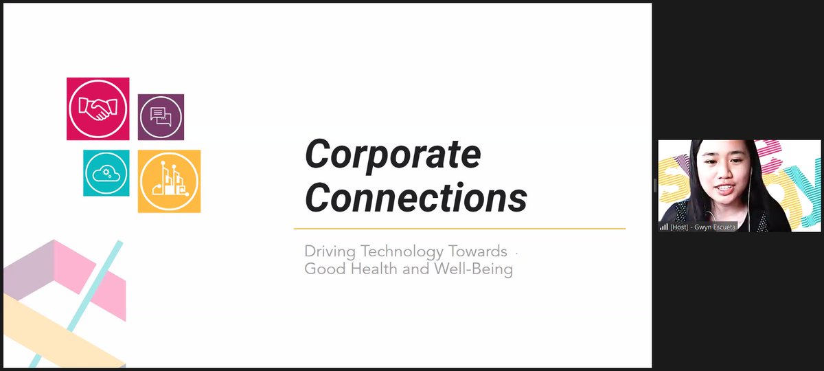 A great week comes to an end as SYNERGY 2021 presents its culminating event: Corporate Connections! Penultimate students and organization leaders expand their networks today with different company representatives through the mixer we have prepared.

#SYNERGY2021
#TechForHealth