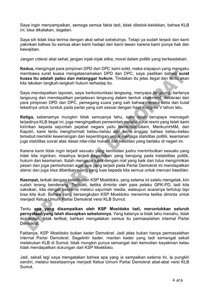 Agus Harimurti Yudhoyono (AHY) tweet media