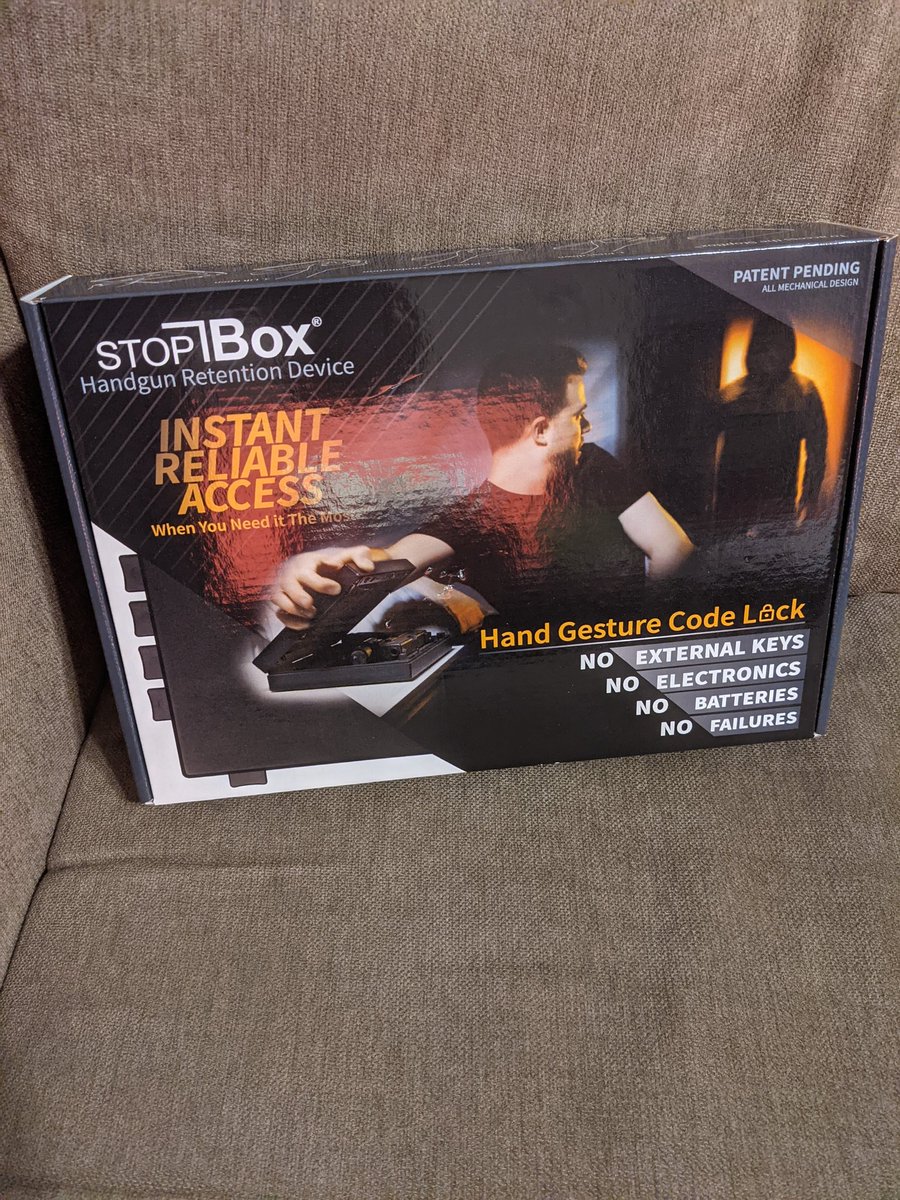 ROYDBROWNING's tweet image. Got my #stopbox