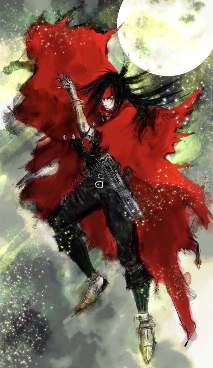 自主リメイク ヴィンセント Ff7 ごまたんたんのイラスト