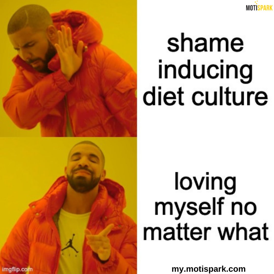 MotiSpark's tweet photo. We're using the power of self love and #neuroscience to live better. And it works. See for yourself with our #free 2 week wellness program. https://t.co/KpckFxKDYH #riotsnotdiets #selflove #bodyacceptance #healthyliving #healthyweightloss #wellnessprogram #freebies #memes2021 https://t.co/3kOPoHZsF6
