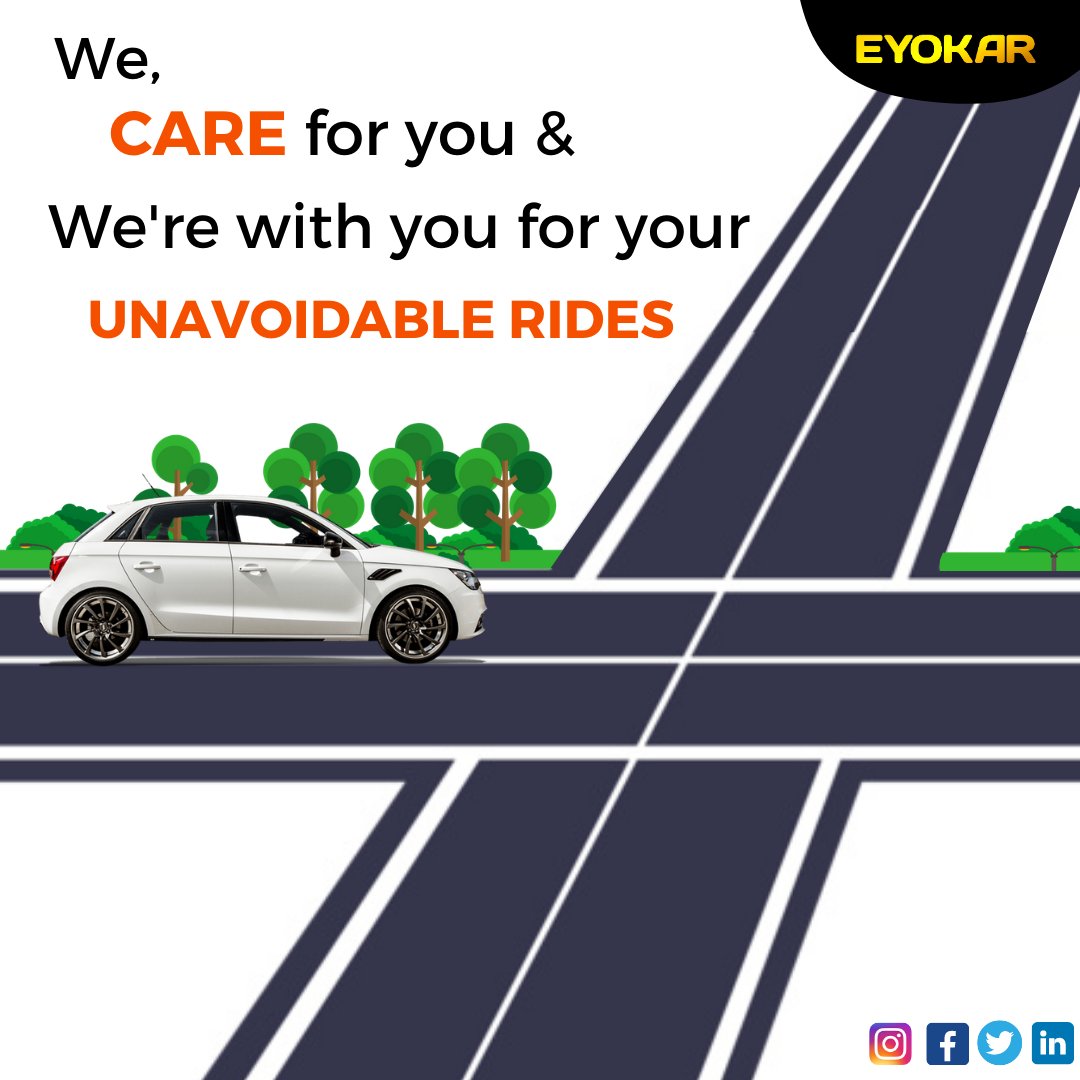 eyokarcabs's tweet photo. Travelling companion for all your unavoidable rides!

Book Now : Link in Bio

#Goa #travel #PetrolPrice #PetrolPriceHike #SaturdayMorning #entrepreneur #JasLy #YouthWithYou3 https://t.co/cM1E7xWpoj
