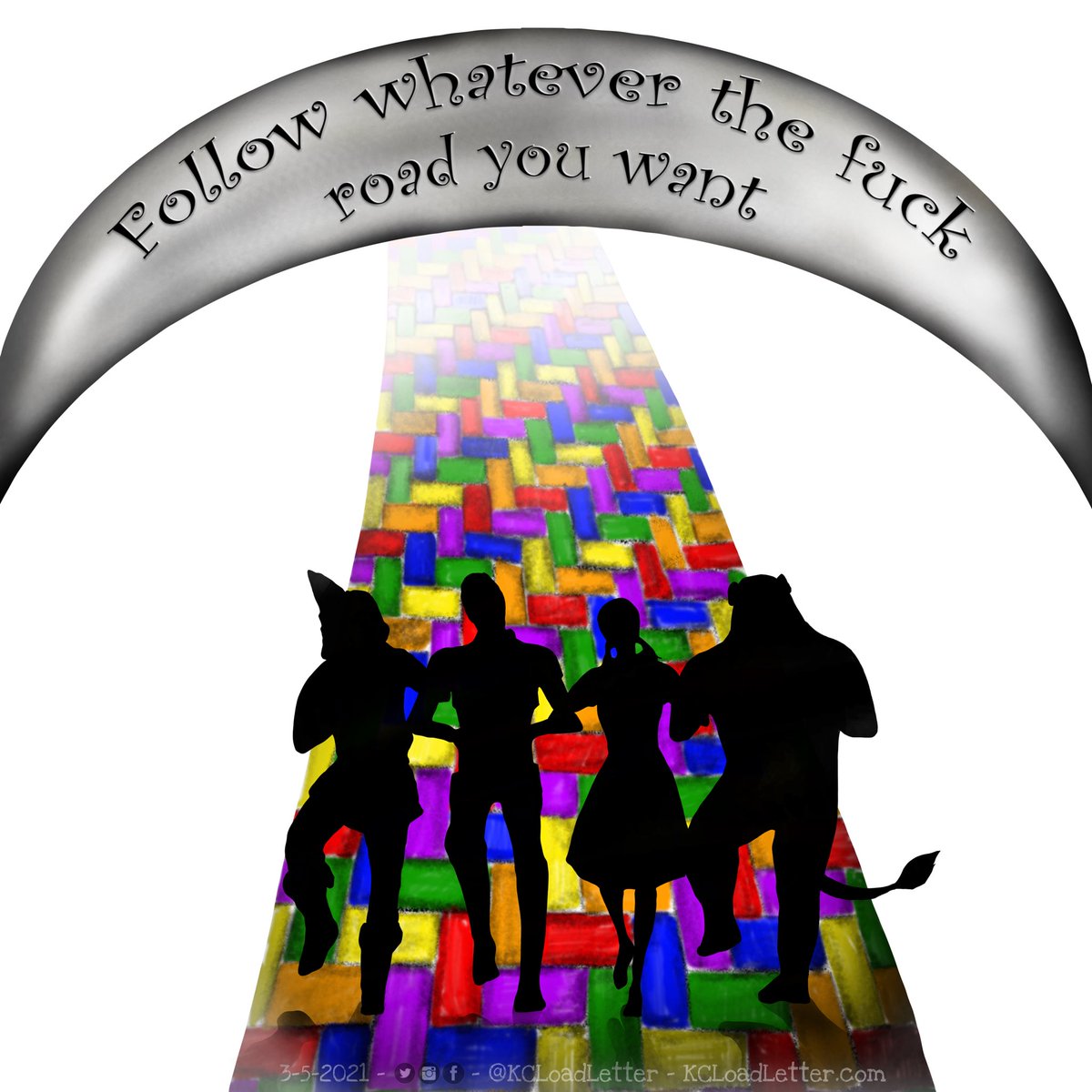 KCLoadLetter's tweet image. public service comic