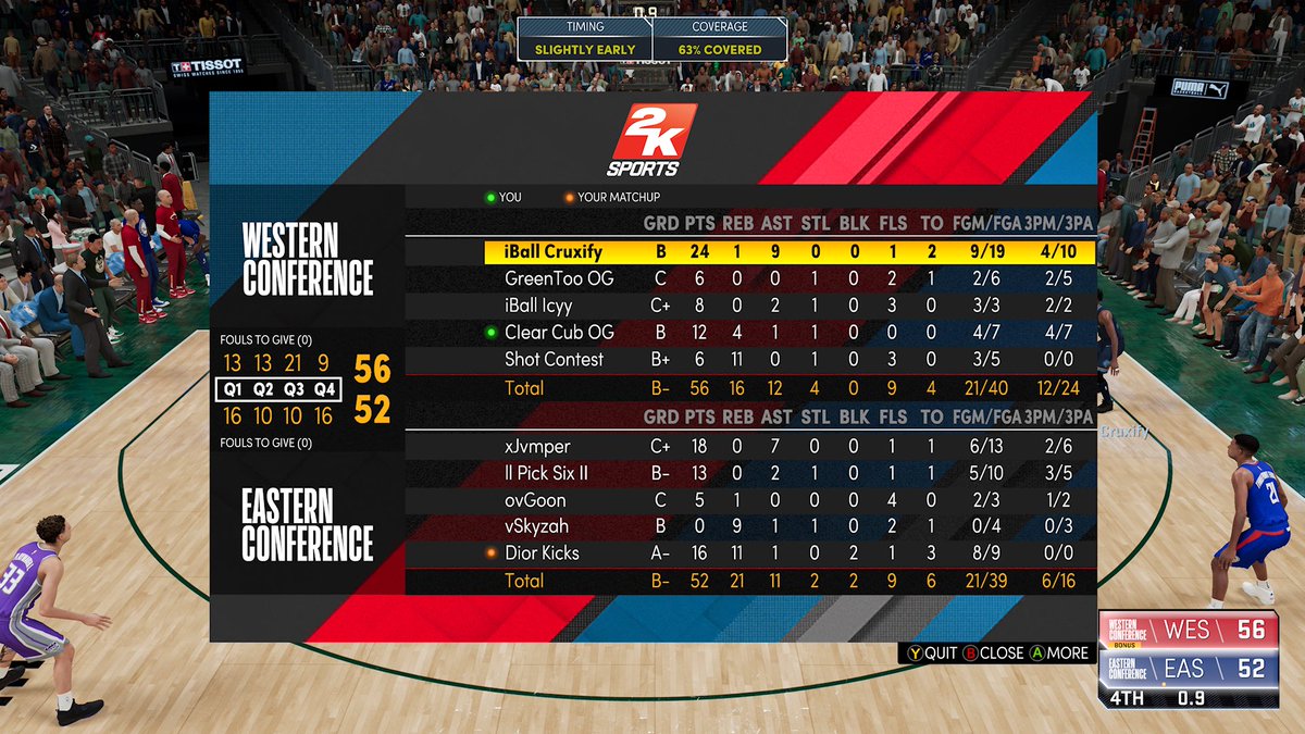 Reloaded2K_'s tweet image. GG to @HighlyRegarded_ as we 2-1 to advance to the next round of the @ESGN2k League Build Tourney!!

PG- @CruxifyDaGod 
SG- @GreenTooNice 
SF- @IcyyThaGoat 
PF- @ClearCub 
C- @CiroC_2K 

@youFamousEnough @RankEm_  @2kCompGames @MPBA2K @TheeJoeVegas @BlkFrankWhite1 @SSWIGameNation