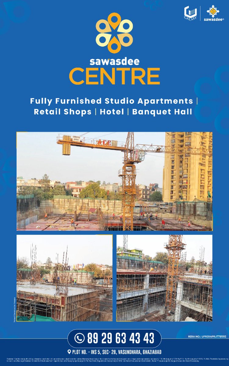 thegalaxy_group's tweet photo. Watch out for our #jacketad in today's #NavbharatTimes Online
#Sawasdee Centre brings world-class fully #furnished #studioapartments & #retail shops.
Explore the most coveted investment opportunity now!
#GalaxyGroup #RealEstate #InvestNow #CommercialProperty #Commercial https://t.co/3s78cT7IAV