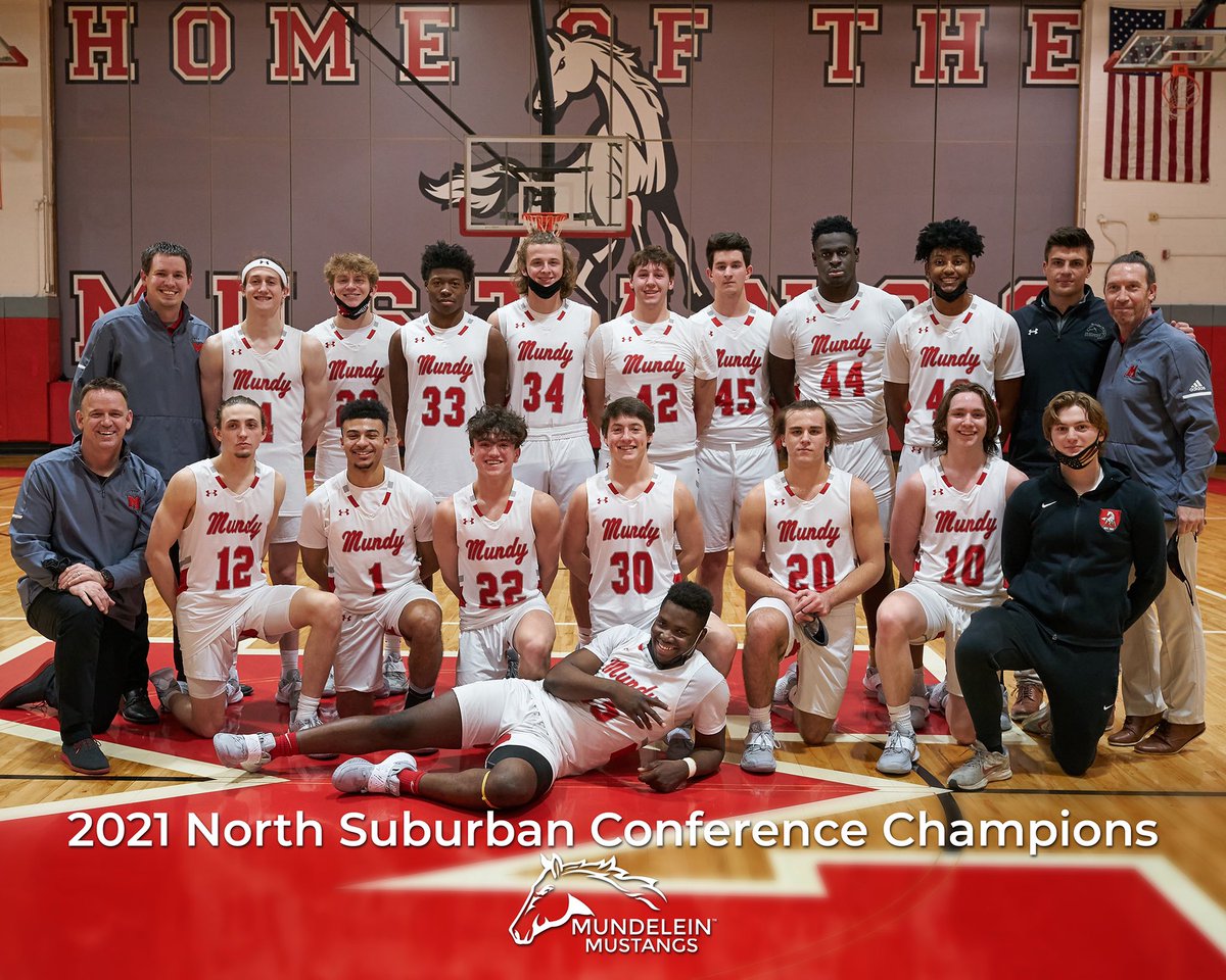 Conference Champs! <a href="/mustangsboysbb/">Mundelein High School Boys Basketball</a> <a href="/MundBoosterClub/">MustangBoosterClub</a> <a href="/GoMHS_Athletics/">Mundelein Athletics</a>