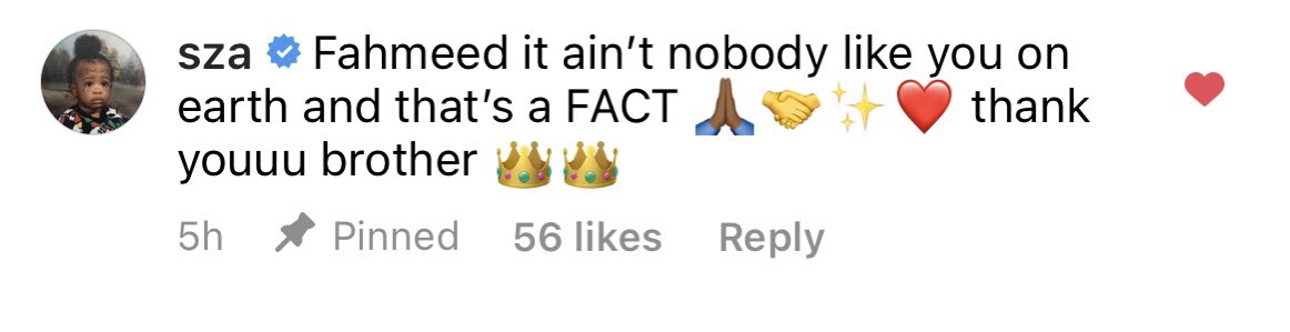 The way <a href="/sza/">SZA</a> gasses me up every time 😢