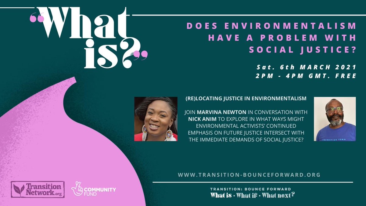 Environmental movements want system change. Movements for social justice are crying out for system change. We are pulling in the same direction but separately. We are not outnumbered. We are out-organised. Why? Join the conversation. #WhatNextSummit 
nudj.app/event/635
