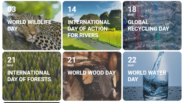 Sustainable Travel Tourism Consulting S Tweet This Month The Environmental Calendar Features Awareness For Wildlife Rivers Recycling Forests Water So Sttachangemakers Are Discussing Tourism Environment Protection Q1 What Is The