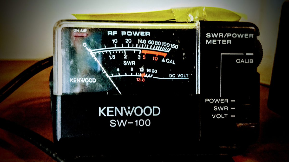 RadioOSG's tweet photo. Vintage #kenwood #SW100 - SWR/power meter
.
.
.
.
.
#hamradio #radioamador #amateurradio #yaesu #icom #baofeng #hamrigs #hamshack https://t.co/jXt6IhIguT