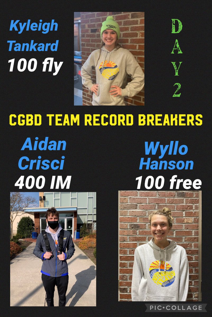 CGBD_SwimTeam's tweet image. Well done swimmers! A great way to end finals on Day 2! #cgbdstrong #cgbdswimming #SCSeniorChamps21